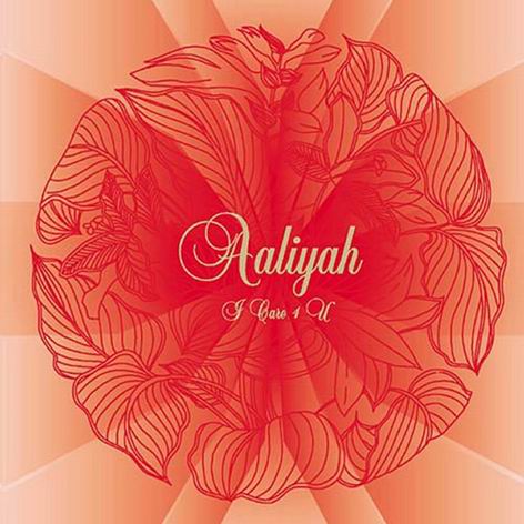 Aaliyah I care 4 U Front Back